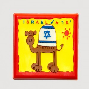 Israel Camel Cartoon Magnet