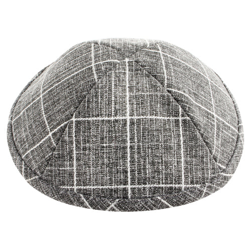 Cloth Kippah 17 cm - Squares - IX