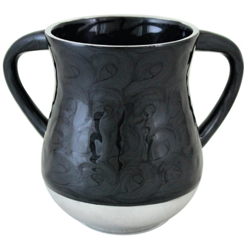 Aluminium Elegant Washing Cup 14cm- Dark Gray