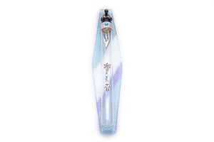 Rhombus Mezuzah 12 cm - Pale Blue