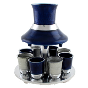 Aluminium Wine Divider with 8 Small Cups 21cm-