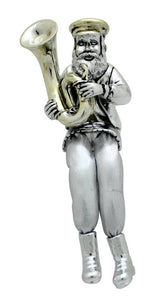 POL FIGURIN WITH CLOTH LEGS 16 CM- TROMBONE PLAYER