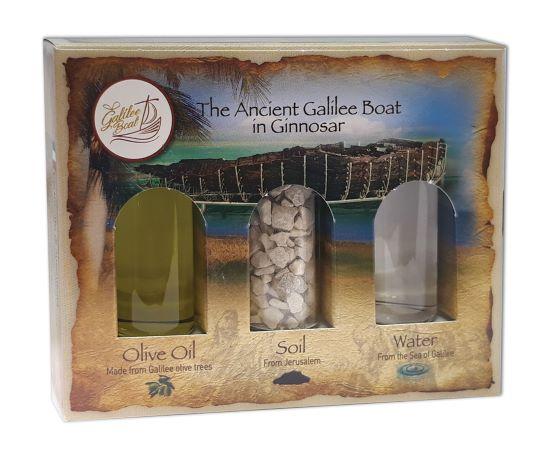 Holy land Gift Pack - Galilee Boat - The Peace Of God