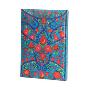 Hard Cover Notebook - Medium - Pomegranates