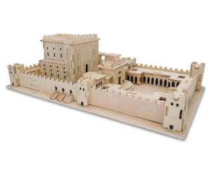 3D Puzzle "The Temple" 26x15x10 cm - Wood