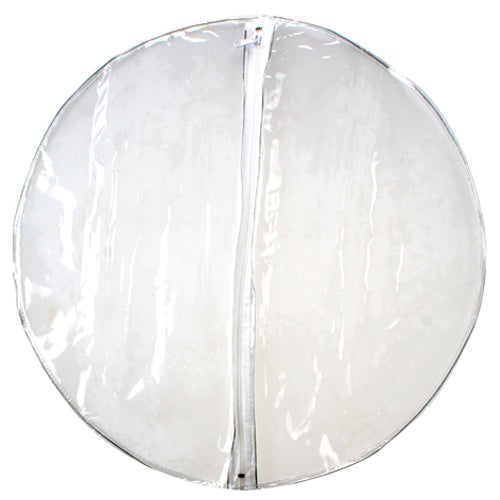 Hard Plastic PVC Cover with Silver Stripe 50cm