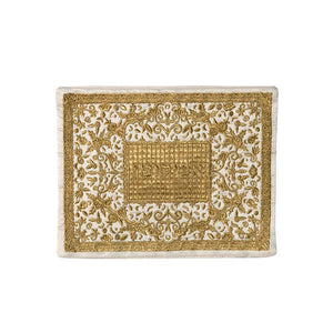 Afikoman Cover - Full Embroidery - Gold