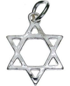 Star of David Sterling Silver Pendant