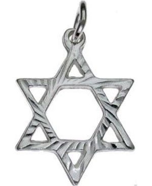 Star of David Sterling Silver Pendant