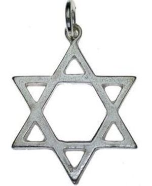 Star of David Sterling Silver Pendant