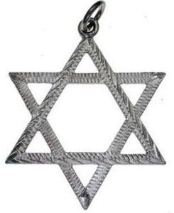 Star of David Sterling Silver Pendant