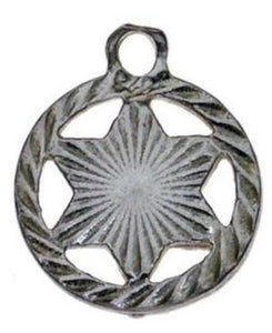 Star of David Sterling Silver Pendant