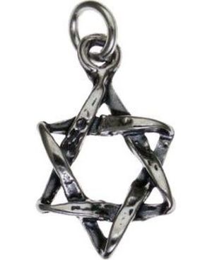 Star of David Sterling Silver Pendant