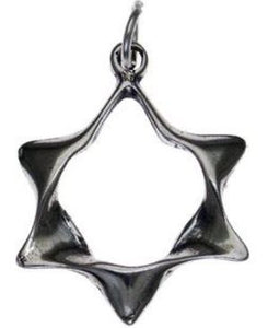 Star of David Sterling Silver Pendant