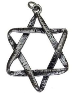 Star of David Sterling Silver Pendant