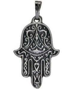 Hamsa Sterling Silver Pendant