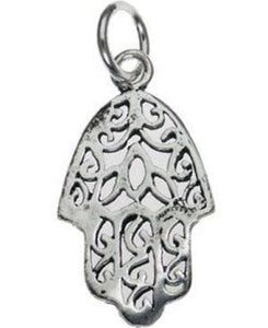 Hamsa Sterling Silver Pendant