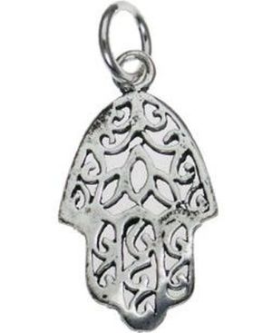 Hamsa Sterling Silver Pendant