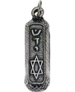 Mezuzah Sterling Silver Pendant