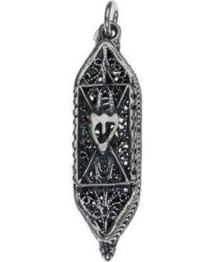 Mezuzah Sterling Silver Pendant