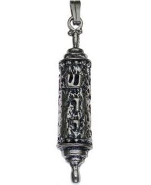 Mezuzah Sterling Silver Pendant