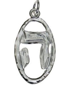 G-d Name Sterling Silver Pendant