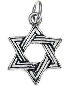 Star of David Sterling Silver Pendant