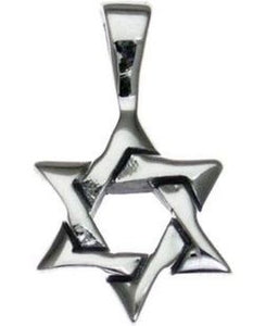 Star of David Sterling Silver Pendant