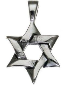 Star of David Sterling Silver Pendant