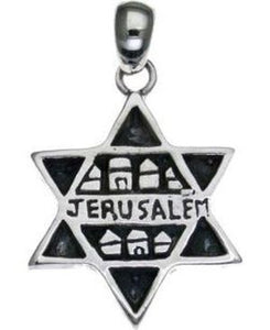 Star of David Sterling Silver Pendant