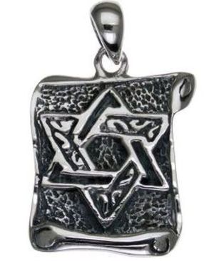 Star of David Sterling Silver Pendant