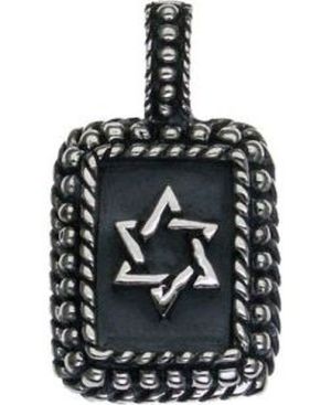 Star of David Sterling Silver Pendant