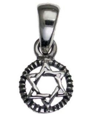 Star of David Sterling Silver Pendant