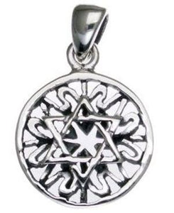 star of David Sterling Silver Pendant