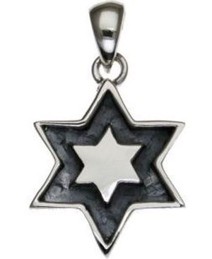 Star of David Sterling Silver Pendant