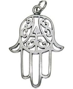 Hamsa Sterling Silver Pendant