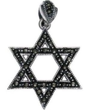 Star of David Sterling Silver Pendant