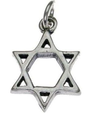 Star of David Sterling Silver Pendant