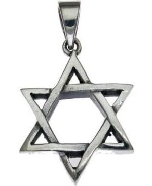 Star of David Sterling Silver Pendant