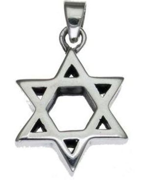 Star of David Sterling Silver Pendant