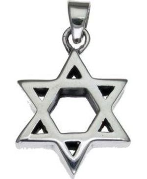 Star of David Sterling Silver Pendant