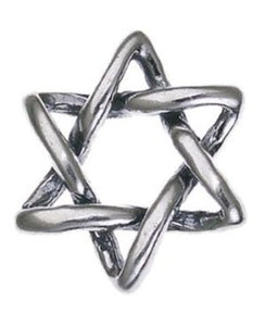 Star of David Sterling Silver Pendant