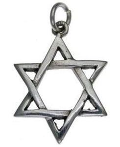 Star of David Sterling Silver Pendant