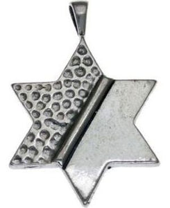 Star of David Sterling Silver Pendant