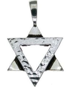 Star of David Sterling Silver Pendant