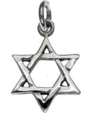 Star of David Sterling Silver Pendant