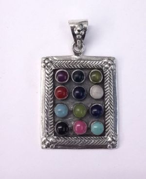 Sterling Silver Pendant Style B6619