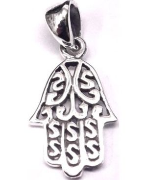 Hamsa Sterling Silver Pendant Style