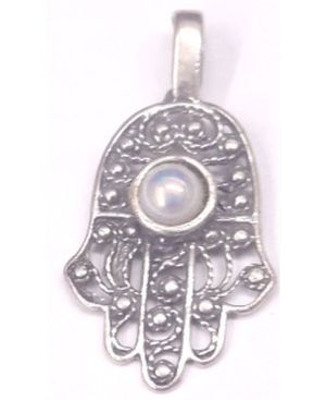 Hamsa Sterling Silver Pendant Style