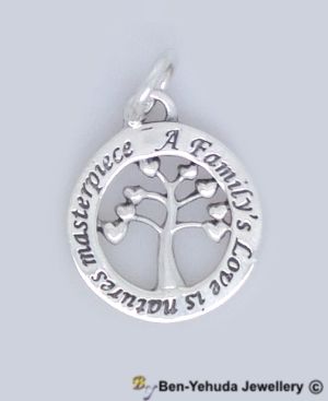 Tree of Love Sterling Silver Pendant